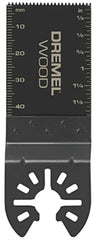 Dremel MM480B Oscillating Blade, 1-5/8 in D Cutting, HCS