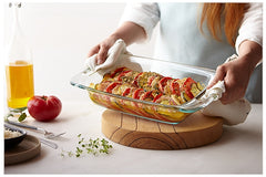 DISH BAKING OBLONG GLASS 3QT