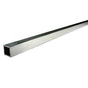 Reliable Mekano Series SQTA3436 Metal Tube, Square, 36 in L, 3/4 in W, Aluminum