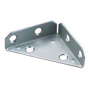 91X40-BC  ZINC BRACE CORNER 4X