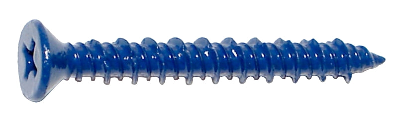 Midwest Fastener 09274 Masonry Screw, 3/16 in Dia, 1-3/4 in L, Steel