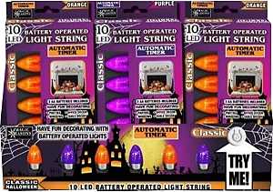 Hometown Holidays 70269 String Light, 10 -Lamp, LED Lamp