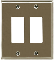 2167RRBN NICKEL WALLPLATE 2 GA