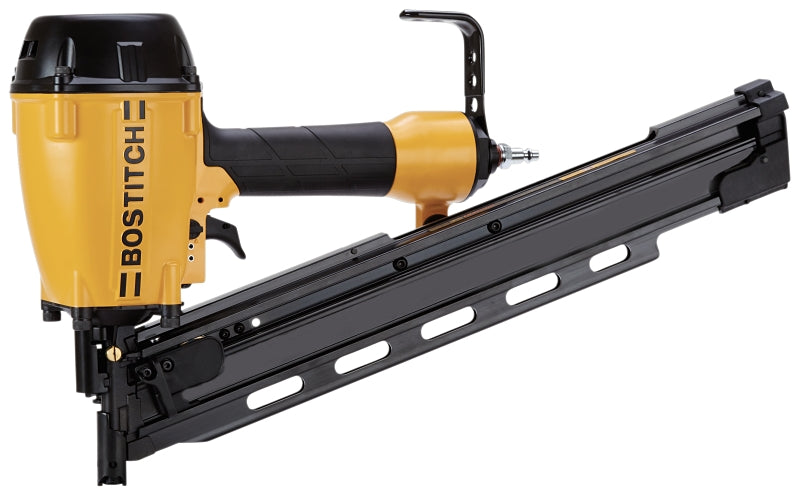 Bostitch BTF83PL Framing Nailer, 64 Magazine, 21 deg Collation, Plastic Collation, 6.4 cfm/Shot Air