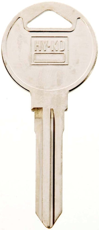 Hy-Ko 11010MZ16 Automotive Key Blank, Brass, Nickel, For: Mazda Vehicle Locks