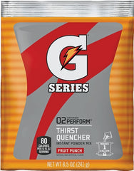 Gatorade 03808 Thirst Quencher Instant Powder Sports Drink Mix, Powder, Fruit Punch Flavor, 8.5 oz Pack
