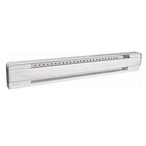 Stelpro B Series B0302W Baseboard Heater, 240/208 V, 25 to 30 sq-ft Heating Area, White