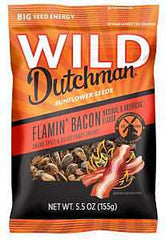WILD Dutchman 509 Sunflower Seeds, Flamin Bacon, 5.5 oz Bag