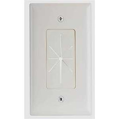 C/VH64R PASSTHRU WALLPLATE