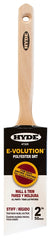 Hyde 47325 Paint Brush, Oval Brush, 2 in L Bristle, Polyester Bristle