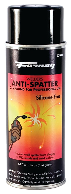 Forney 37030 Anti-Spatter Spray, 16 oz Can, Liquid