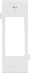 Eaton Cooper Wiring STC26 STC26W Wallplate, 4-1/2 in L, 2-3/4 in W, 1 -Gang, Polycarbonate, White, High-Gloss