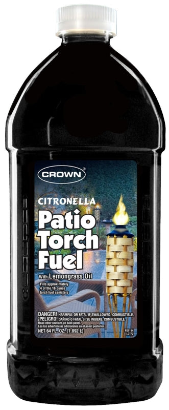 Crown CTL.P.02 Citronella Torch Fuel, 64 oz