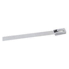 GB 45-306SS Cable Tie, 304 Stainless Steel, Silver