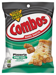 Combos MMM42006 Pizzeria Snacks, Pizza Flavor, 6.3 oz Bag