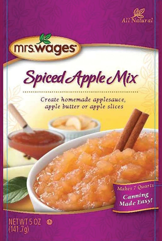 Mrs. Wages W800-J4425 Spiced Apple Mix Sauce, 5 oz Pouch