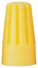 GB WireGard GB-4 19-004 Wire Connector, 18 to 10 AWG Wire, Steel Contact, Thermoplastic Housing Material, Yellow