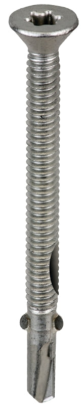 Acorn International S-WM14314G250 Screw, #14 Thread, Star Drive, Self-Tapping, Winged Point, Galvanized Steel, 250 BAG