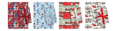 Santas Forest 67901 Traditional Gift Wrap, Paper, Assorted, Matte