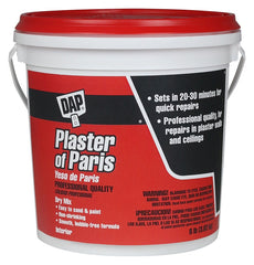 DAP 10310 Plaster of Paris, Powder, White, 8 lb Tub