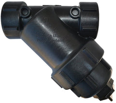 BANJO LS200-80 Y-Strainer, 9-7/8 in L, 80 Mesh, Fiberglass