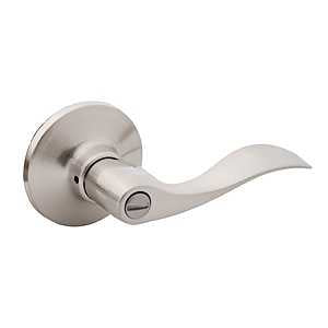 Taymor EPIC Series 35-CV3603B Privacy Arc Leverset, Satin Nickel, Metal, Residential, Reversible Hand, 3 Grade