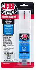 J-B Weld 50172 MarineWeld Epoxy, White, Liquid, 25 mL, Syringe