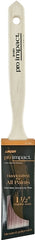 Linzer WC 2160-1.5 Paint Brush, 1-1/2 in W, 2-1/4 in L Bristle, Polyester Bristle, Sash Handle