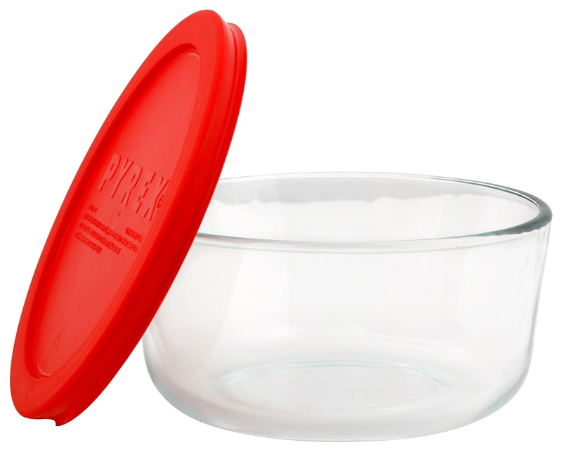 1075428 GLASS W/ RED PLASTIC C