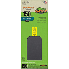 Gator 3312 Sanding Sheet, 11 in L, 4-3/8 in W, 150 Grit, Extra Fine, Silicone Carbide Abrasive