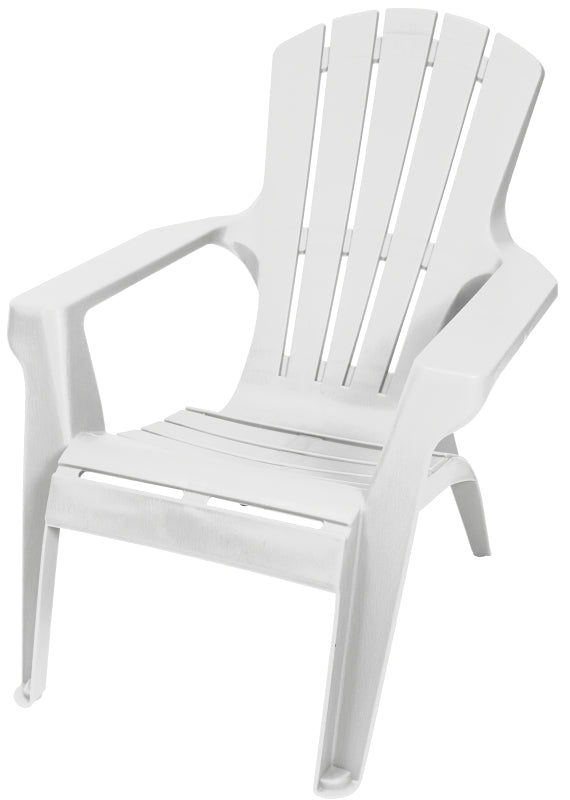 Gracious Living Adirondack II 11617-26ADI Adirondack Chair, 29-3/4 in W, 35-1/4 in D, 33-1/2 in H, Resin Seat