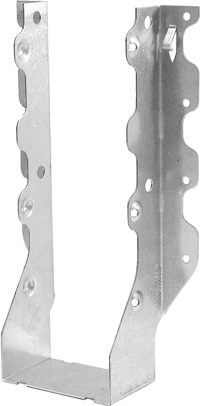 MiTek JUS210-2 Slant Joist Hanger, 9-1/8 in H, 2 in D, 3-1/8 in W, 2 in L x 10 to 14 in H, Steel, Galvanized