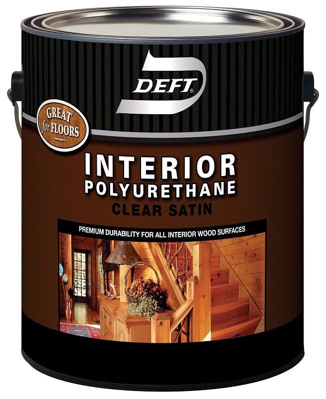 Deft 226-01 Polyurethane, Liquid, Amber, 1 gal, Can