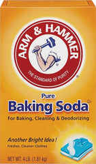 Arm & Hammer 01170 Baking Soda, 4 lb, Box
