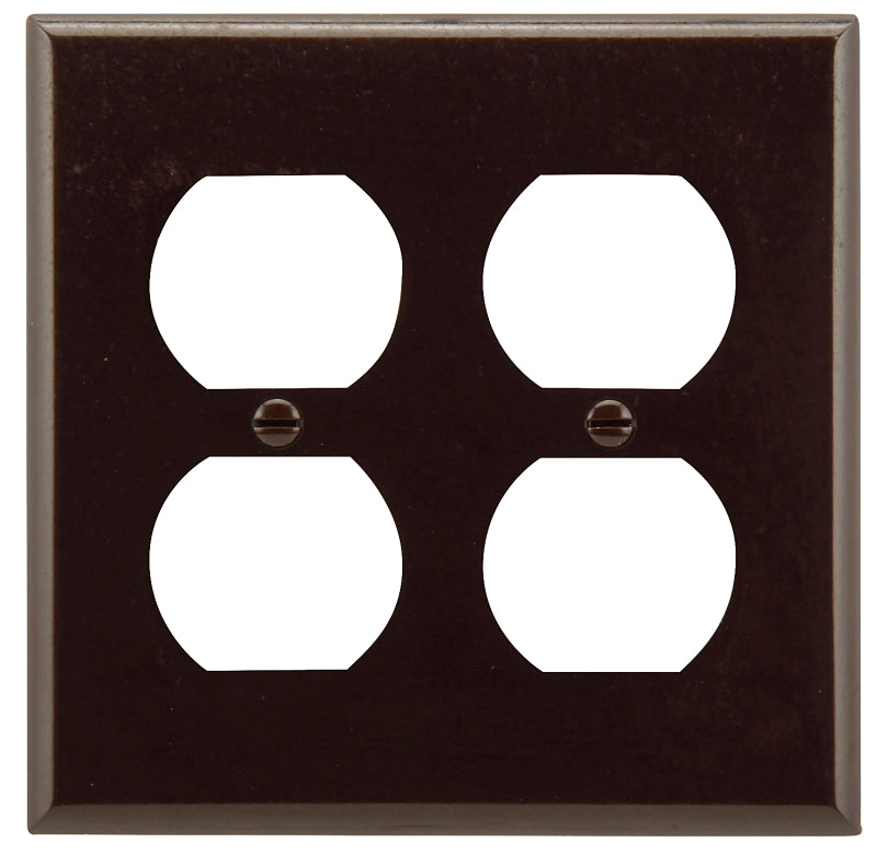 2150B-BOX BRN DUPLRECPT PLT2G