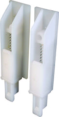 Prime-Line N 6559 Door Guide, Plastic, White