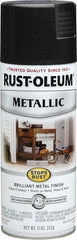 Stops Rust 7250830 Rust Preventative Spray Paint, Metallic, Black Night, 11 oz, Can