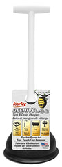 Korky 94-4 Sink and Drain Plunger, 5-1/2 in Cup, T-Shape Handle