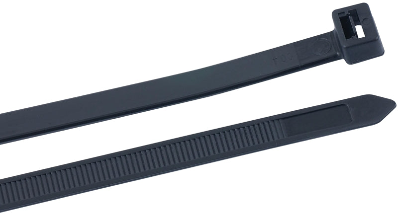 GB 46-424UVB Cable Tie, 6/6 Nylon, Black