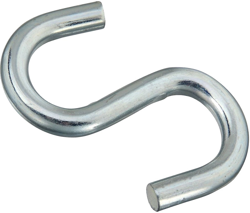 National Hardware 347856 S-Hook, 240 lb Working Load, Steel, Zinc