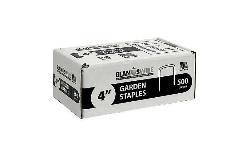 Glamos Wire 84500 Land Staple, 4 in L, Steel