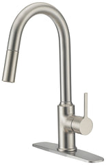 FAUCET KTN PULL-DN CONTMPRY BN