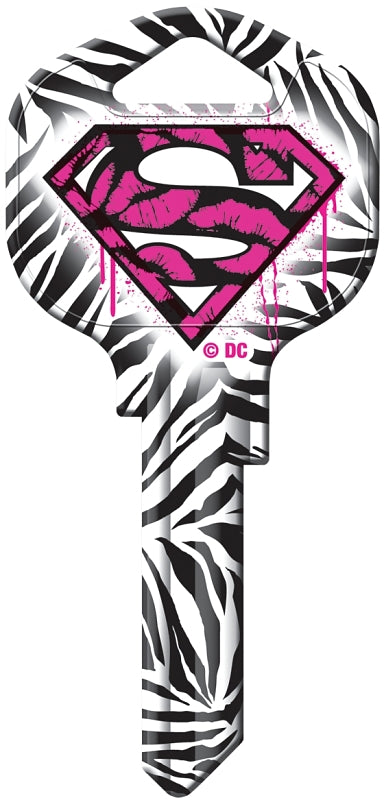 Hy-Ko 15005KW1-SG1 Key Blank, Solid Brass, Painted, For: Kwikset KW1, Titan KW10 Keyways