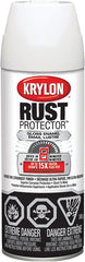 Krylon Rust Protector 469000000 Rust Preventative Spray Paint, Gloss, White, 12 oz, Can