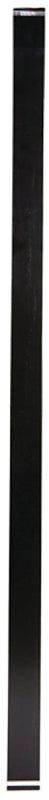 WP-3-BL RAILING PKT ST BLK 3FT