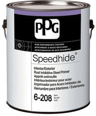 PPG SPEEDHIDE 6-208-01 Primer, Flat, Red, 1 gal