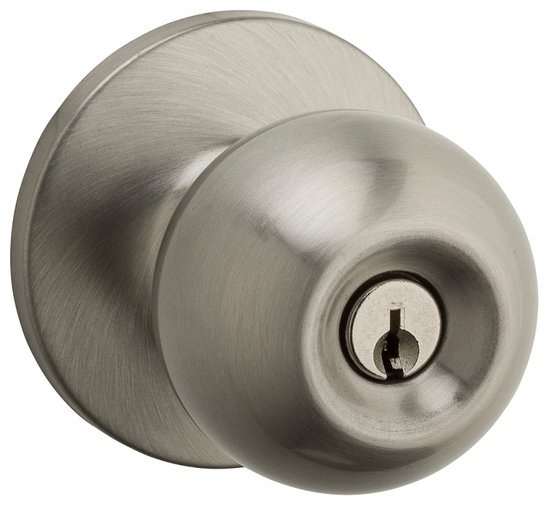 Weiser Regina Series SK5000RG 15 Entry Door Knob, Satin Nickel