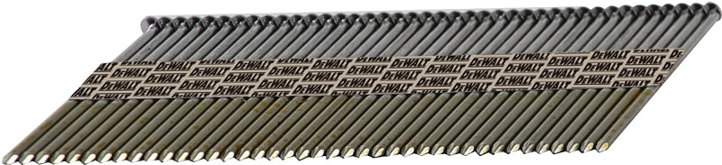 DeWALT DPT-8DR113GFH Framing Nail, 2-3/8 in L, 30 Gauge, Galvanized Steel, Round Head, Ring Shank