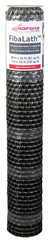 Adfors FibaLath FLX7207-A Stucco Netting, 25 ft L, 39 in W, 0.22 in Thick, Fiberglass, Gray