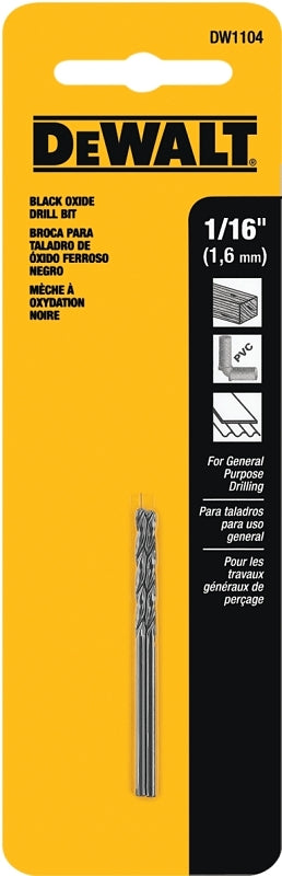 DW1104 DRILL BIT OXIDE 1/16IN